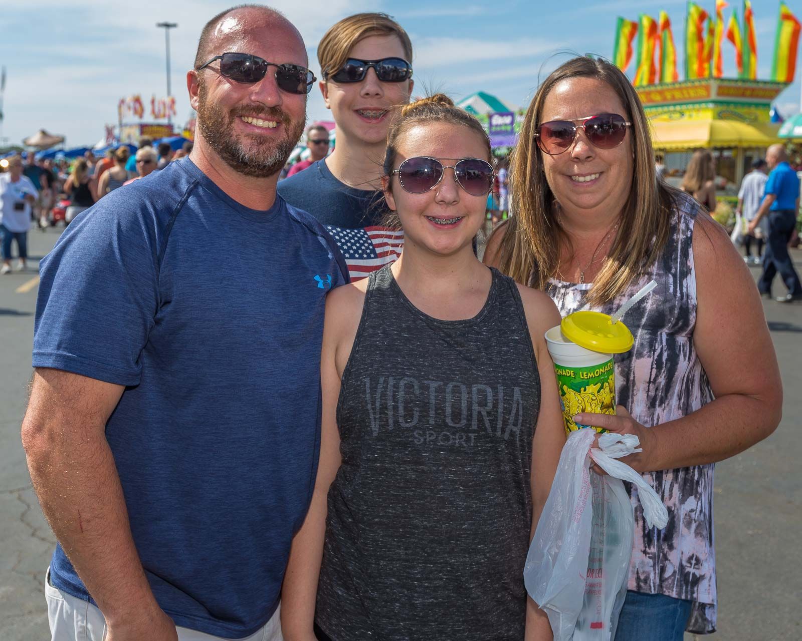 Smiles on Sunday at the Erie County Fair